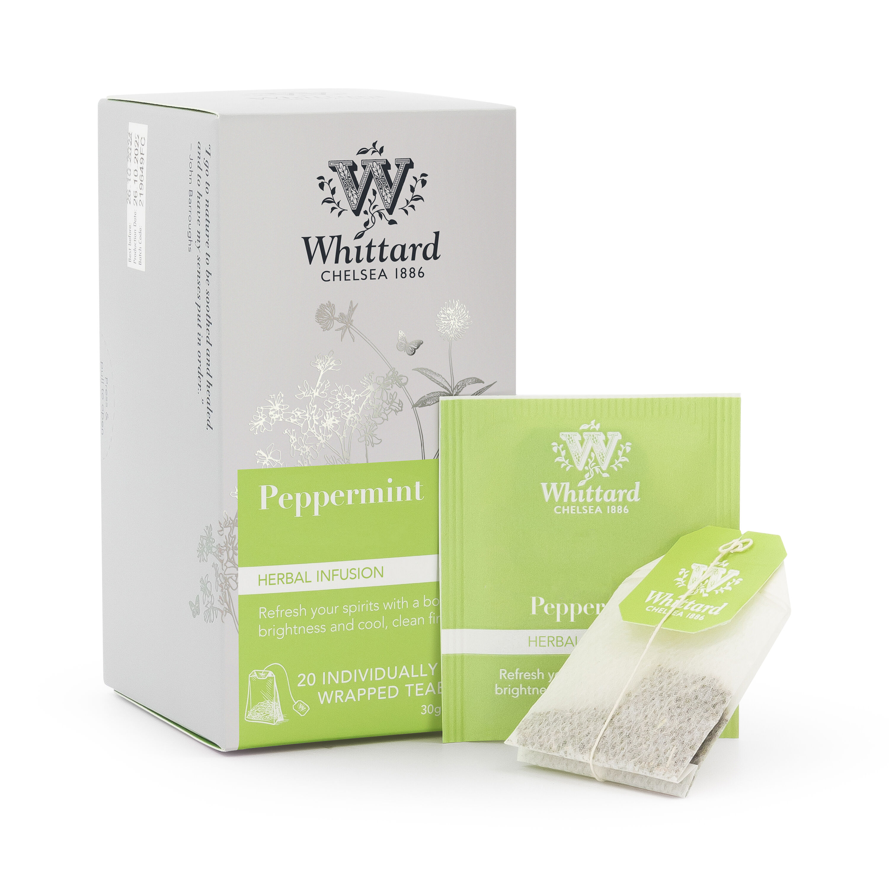 ミントページ　リテチャーガ茶 Peppermint Teabags | Teabags | Tea | Whittard of Chelsea